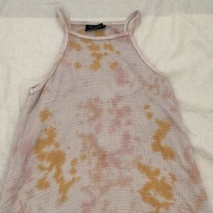 Girls tie dye tank dress